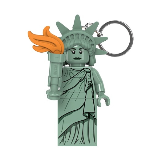 PORTACHIAVI LEGO CON TORCIA LED MINIFIGURE