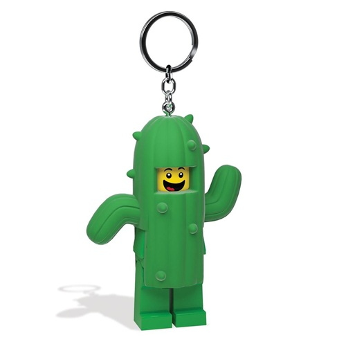 PORTACHIAVI LEGO CON TORCIA LED MINIFIGURE