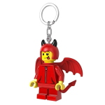 PORTACHIAVI LEGO CON TORCIA LED MINIFIGURE