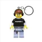 PORTACHIAVI LEGO CON TORCIA LED MINIFIGURE