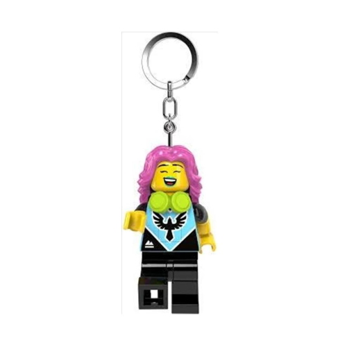 PORTACHIAVI LEGO CON TORCIA LED MINIFIGURE