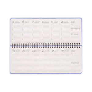 AGENDA SPIRALATA DA SCRIVANIA 12+1 MESI LEGAMI 2027 - DESK PLANNER