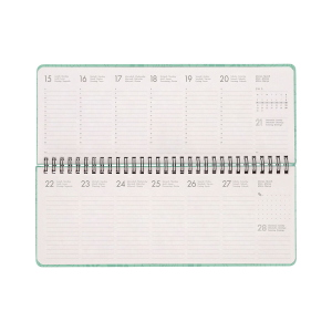 AGENDA SPIRALATA DA SCRIVANIA 12+1 MESI LEGAMI 2027 - DESK PLANNER