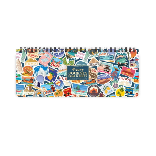 AGENDA SPIRALATA DA SCRIVANIA 12+1 MESI LEGAMI 2027 - DESK PLANNER