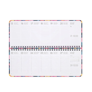 AGENDA SPIRALATA DA SCRIVANIA 12+1 MESI LEGAMI 2027 - DESK PLANNER