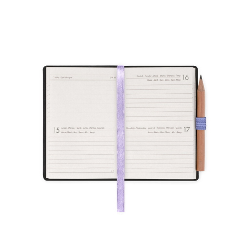 AGENDA MINI 12 MESI BIGIORNALIERA 2027 LEGAMI - COSMIC LILAC