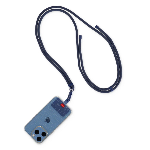 CORDINO PORTA CELLULARE LEGAMI - ALWAYS TOGETHER (NAVY BLUE)