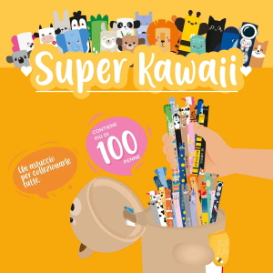 PORTAPENNE DA TAVOLO IN SILICONE LEGAMI - SUPER KAWAII BEAR