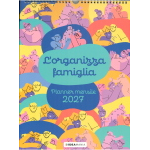 CALENDARIO ORGANIZZA FAMIGLIA CARTOMANIA 2027 - PLANNER MENSILE 