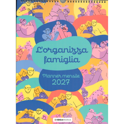 CALENDARIO ORGANIZZA FAMIGLIA CARTOMANIA 2027 - PLANNER MENSILE 