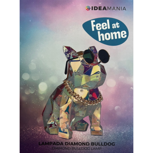 LAMPADA LED FEEL AT HOME CARTOMANIA - DIAMOND BULLDOG