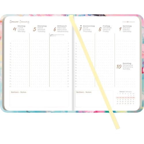 AGENDA SETTIMANALE 2027 ALPHA EDITION