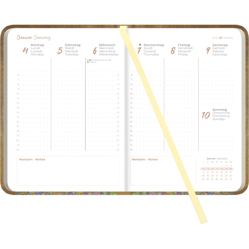 AGENDA SETTIMANALE 2027 ALPHA EDITION