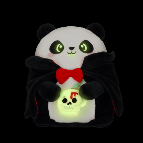PELUCHE SUPER SOFT LEGAMI HALLOWEEN "BAM-BOO" - PANDA VAMPIRE