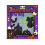 SET DI ADESIVI GEL DI HALLOWEEN PER FINESTRA LEGAMI - WINDOW GLOW