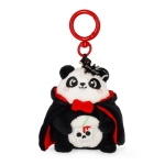 PORTACHIAVI LEGAMI HALLOWEEN SUPER SOFT - PLUSH KEY RING - PANDA VAMPIRE BAM BOO