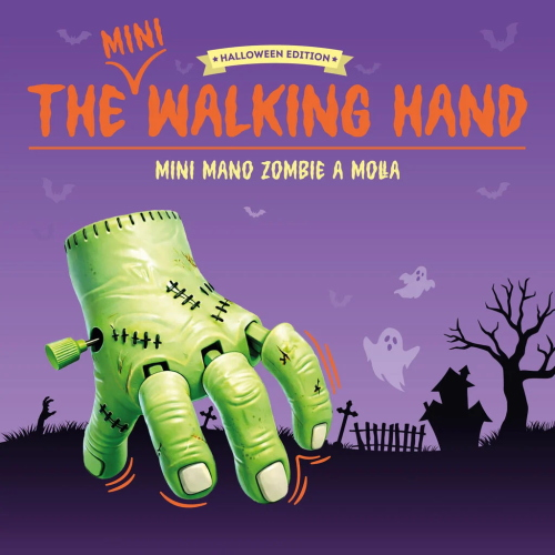 THE MINI WALKING HAND LEGAMI HALLOWEEN - MINI MANO ZOMBIE A MOLLA 