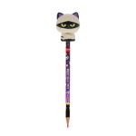 MATITA CON TOPPER SQUISHY LEGAMI HALLOWEEN - KITTY 
