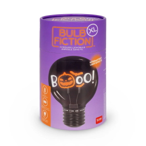 LAMPADA DECORATIVA XL DA TAVOLO BULB FICTION LEGAMI HALLOWEEN - BOOO! 