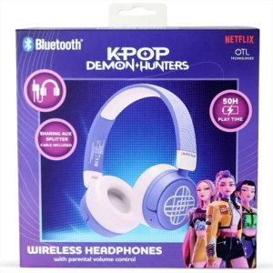 CUFFIA WIRELESS KIDS- HUNTRIX  BIANCHE