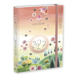 AGENDA GIORNALIERA GOCCIOLINE 2027 - 11,5X16,5 CM - ROSA COLLINE 