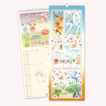 CALENDARIO DA PARETE 2027 GOCCIOLINE - 44,5X16,5 CM