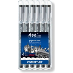 SET 6 PIGMENT LINER STAEDTLER ARTIST SERIES - 6 MISURE