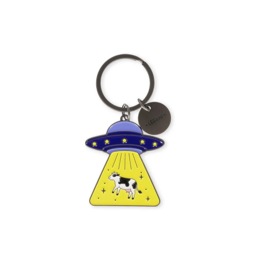 PORTACHIAVI IN METALLO SMALTATO LEGAMI WHAT A KEY RING - UFO