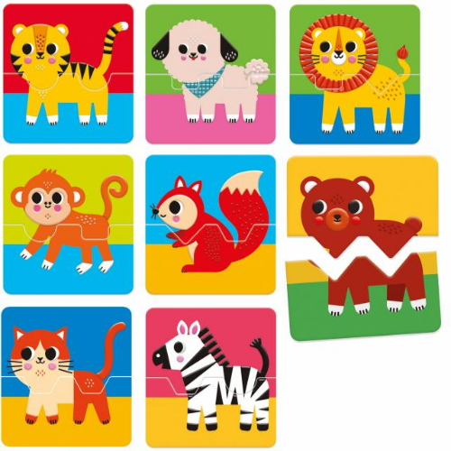 BABY TACTILE ANIMALINO - HEADU 2-4 