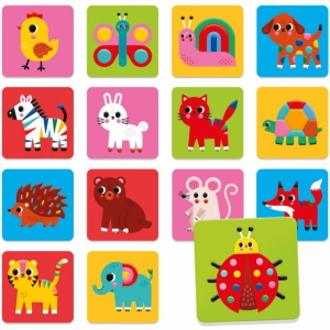 BABY TACTILE GIANT MEMO - HEADU 2-4