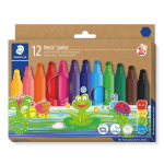 NORIS JUNIOR JUMBO PENNA A PUNTA SINTETICA SET DA 12 COLORI