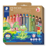 NORIS JUNIOR PASTELLI JUMBO SET DA 12 COLORI