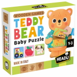 TEDDY BEAR BABY PUZZLE - HEADU 1-3