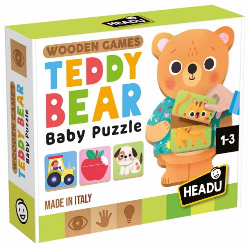 TEDDY BEAR BABY PUZZLE - HEADU 1-3