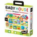 BABY HOUSE WOODEN SHAPES MONTESSORI - HEADU 1-3