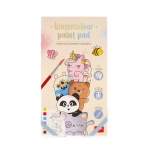 ALBUM DA COLORARE CON ACQUERELLI LEGAMI - CUTE ANIMALS