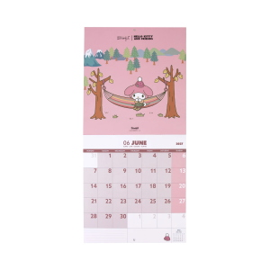 CALENDARIO DA PARETE 2027 MR WONDERFUL - HELLO KITTY