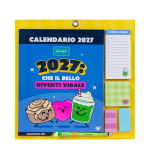 CALENDARIO MAGNETICO DA PARETE 2027 MR.WONDERFUL - CHE IL BELLO DIVENTI VIRALE 