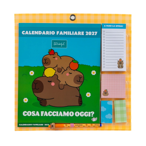 CALENDARIO MAGNETICO DA PARETE 2027 MR.WONDERFUL - COSA FACCIAMO OGGI?