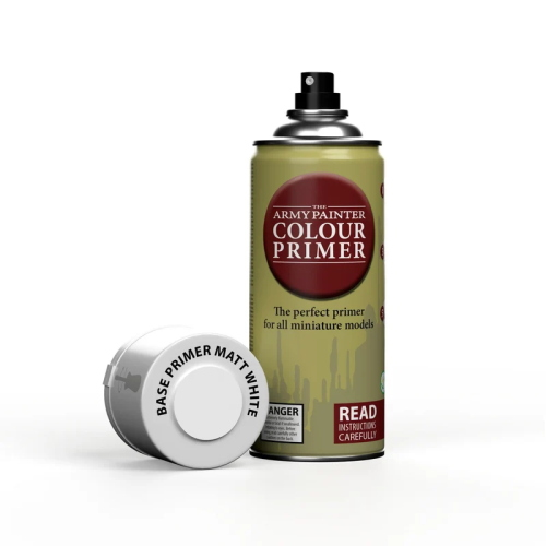 SPRAY PRIMER COLORATO BIANCO OPACO THE ARMY PAINTER