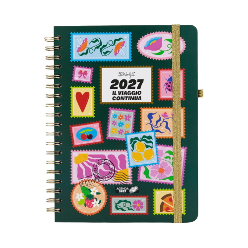 AGENDA 2027 SETTIMANALE MR WONDERFUL - IL VIAGGIO CONTINUA