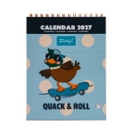 CALENDARIO DA TAVOLO MR WONDERFUL 2027 - QUACK & ROLL