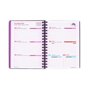 AGENDA SETTIMANALE KUROMI X MR WONDERFUL 2027 - WANNA HANG OUT TODAY