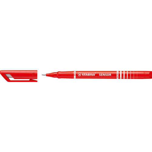 PENNARELLO STABILO PSENSOR 0.3 MM F - ROSSO