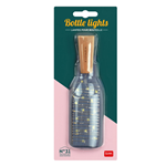 LUCI DECORATIVE PER BOTTIGLIA CON 15 LED A LUCE BIANCA CALDA