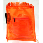 ZAINETTO SAKKY BAG SUMMER TINTA UNITA LED - ARANCIO FLUO