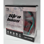 CUFFIE TX XTRA BASS BLUETOOTH - GRIGIO/AZZURRO