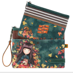 BUSTA DOPPIA POCHETTE AUTUMN LEAVES GORJUSS