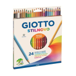 SCATOLA 24 MATITE COLORATE  STILNOVO GIOTTO