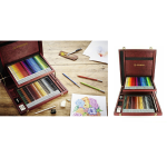 SCATOLA IN LEGNO 60 MATITE COLORATE CARBOTHELLO STABILO